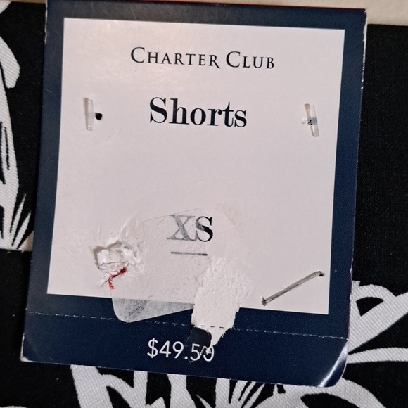 Charter Club Floral-Print Pull-On Shorts XS - Picture 7 of 11